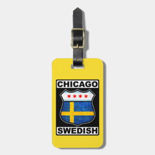 Chicago, Sjabloon Zweeds Bagagelabel