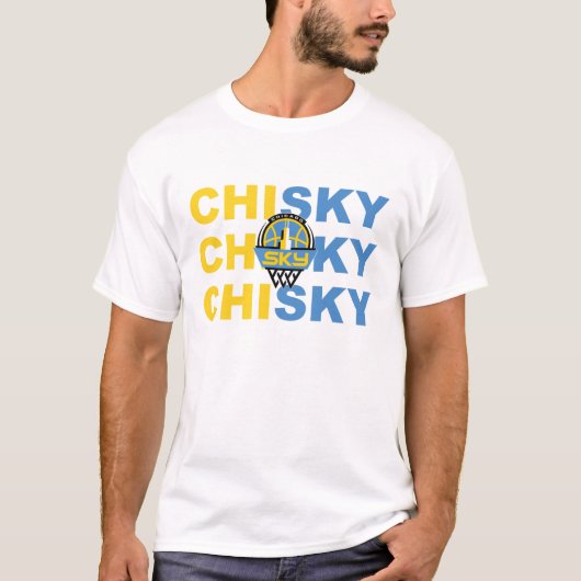 Chicago sky kampioen 2021, coole en grappige vrouw t-shirt (Voorkant)