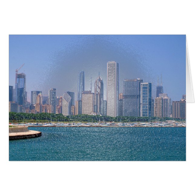 Chicago Skyline (Voorkant Horizontaal)