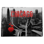 Chicago Skyline1930's van Bovenste Foto van het ui Groot Cadeauzakje (Voorkant)