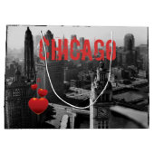 Chicago Skyline1930's van Bovenste Foto van het ui Groot Cadeauzakje (Achterkant)