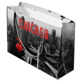 Chicago Skyline1930's van Bovenste Foto van het ui Groot Cadeauzakje (Achterkant Gekanteld)