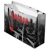Chicago Skyline1930's van Bovenste Foto van het ui Groot Cadeauzakje (Voorkant Gekanteld)