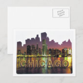 CHICAGO SKYLINE4 BRIEFKAART (Voorkant / Achterkant)