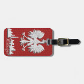 Chicago Skyline Bagagelabel Eagle (Voorkant horizontaal)