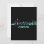 Chicago Skyline Bedankkaart (Voorkant)