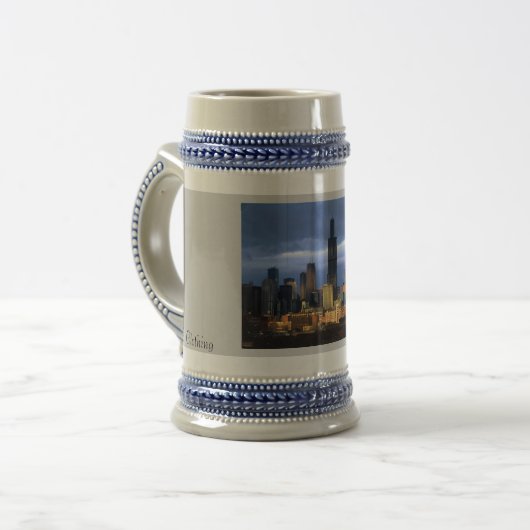 Chicago Skyline Bierpul (Voorkant links)