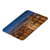 Chicago Skyline bij nacht Magneet (Linkerzijde)