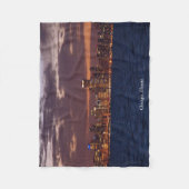 Chicago Skyline blanket Fleece Deken (Voorkant)