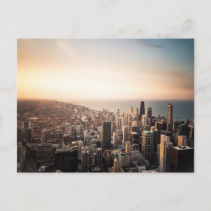 Chicago skyline briefkaart