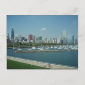 Chicago Skyline Briefkaart (Voorkant)