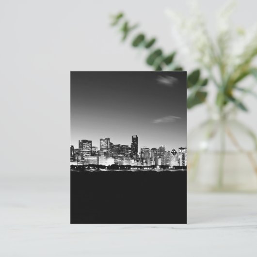 Chicago Skyline Briefkaart (Staand voorkant)