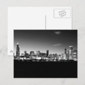 Chicago Skyline Briefkaart (Voorkant / Achterkant)