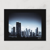 Chicago Skyline Briefkaart (Voorkant)