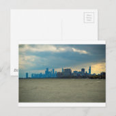 Chicago skyline. briefkaart (Voorkant / Achterkant)