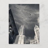 Chicago skyline briefkaart (Voorkant)