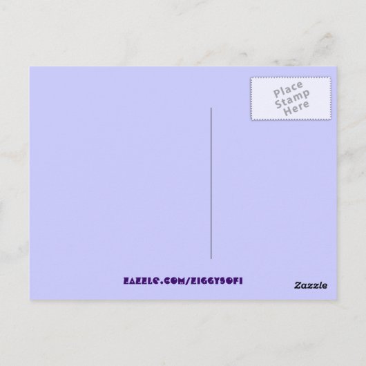 Chicago skyline briefkaart (Achterkant)