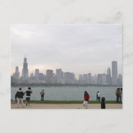 Chicago skyline briefkaart