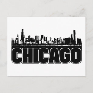 Chicago Skyline Briefkaart