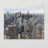 Chicago Skyline Briefkaart (Voorkant)