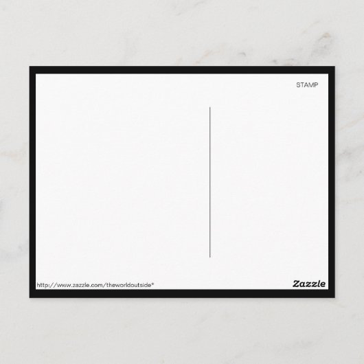 Chicago Skyline Briefkaart (Achterkant)