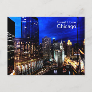 Chicago Skyline Briefkaart