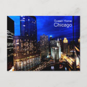 Chicago Skyline Briefkaart (Voorkant)