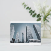 Chicago Skyline Briefkaart (Staand voorkant)