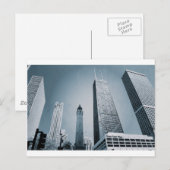 Chicago Skyline Briefkaart (Voorkant / Achterkant)
