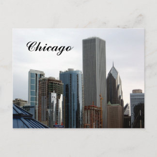 Chicago Skyline briefkaart