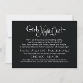 Chicago Skyline bruiloft vrijgezellenfeest wit Kaart (Achterkant)