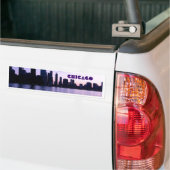 Chicago skyline bumper sticker (Op Truck)