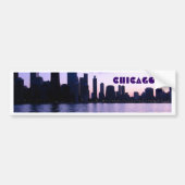 Chicago skyline bumper sticker (Voorkant)