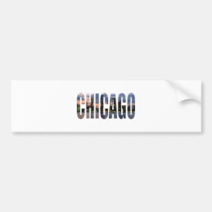 Chicago Skyline Bumpersticker