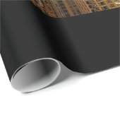 Chicago Skyline Cadeaupapier (Rol Hoek)