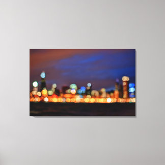 Chicago Skyline Canvas Afdruk