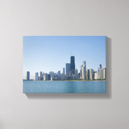 Chicago Skyline Canvas Afdruk