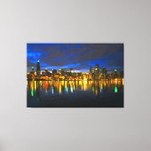 Chicago Skyline Canvas Afdruk (Voorkant)