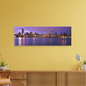 Chicago Skyline Canvas Afdruk (Insitu (Woonkamer))