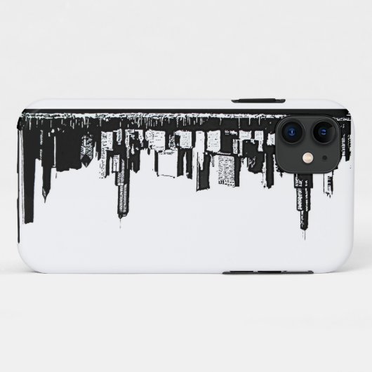 Chicago Skyline Case-Mate iPhone Case (Achterkant (horizontaal))
