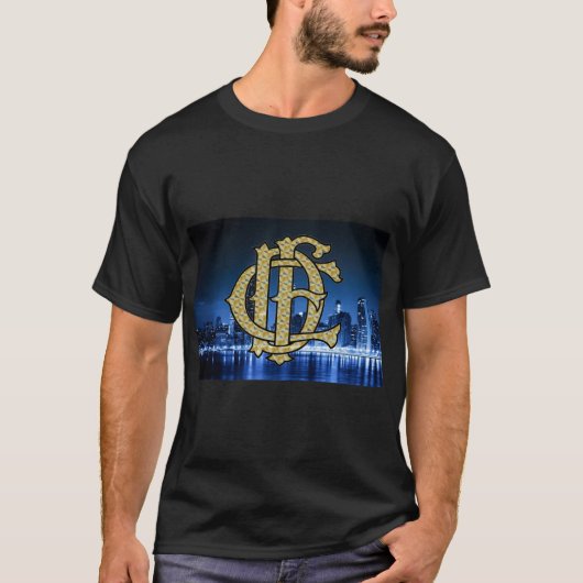 Chicago Skyline CFD T-shirt (Voorkant)