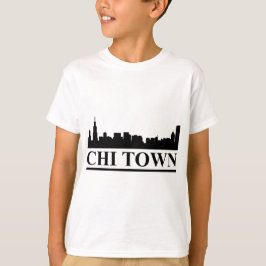 Chicago Skyline Chi Town T-shirt