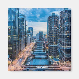 Chicago Skyline City Magneet