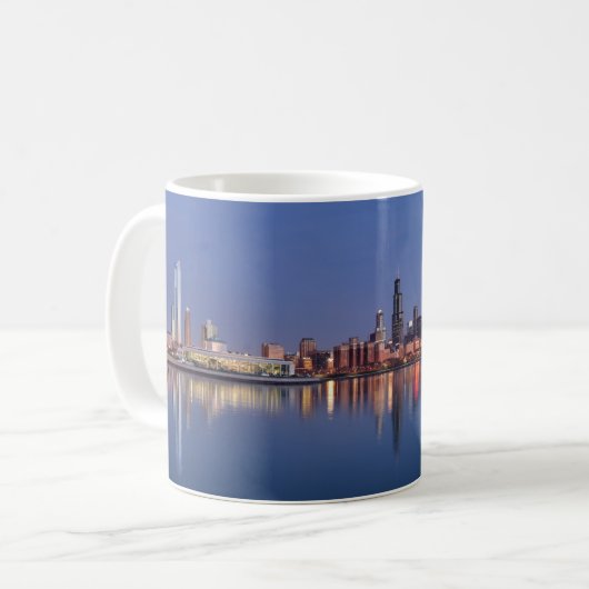 Chicago Skyline Coffee Cup Koffiemok (Voorkant links)