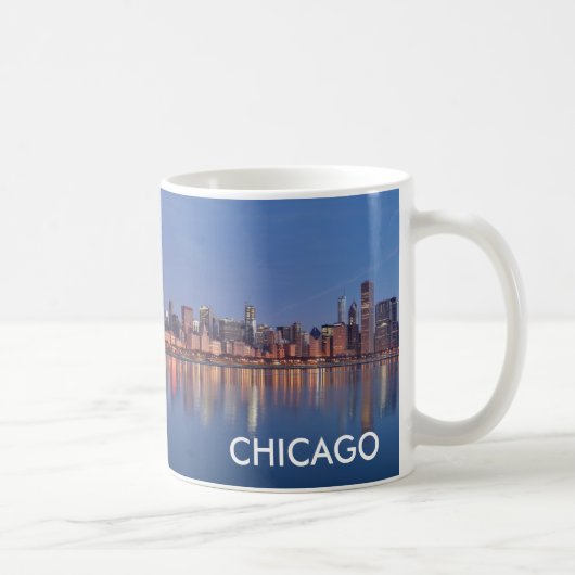 Chicago Skyline Coffee Cup Koffiemok (Rechts)