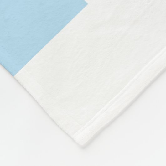 Chicago Skyline en City Flag Fleece Deken (Hoek)