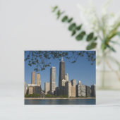 Chicago skyline en Lake Michigan, Lake Shore Briefkaart (Staand voorkant)