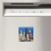 Chicago Skyline en landmerken Magneet (Insitu (Vaatwasser))