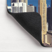 Chicago Skyline en landmerken Muismat (Hoek)