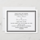 Chicago Skyline Etched Framed #2 H Rehearsal Kaart (Achterkant)